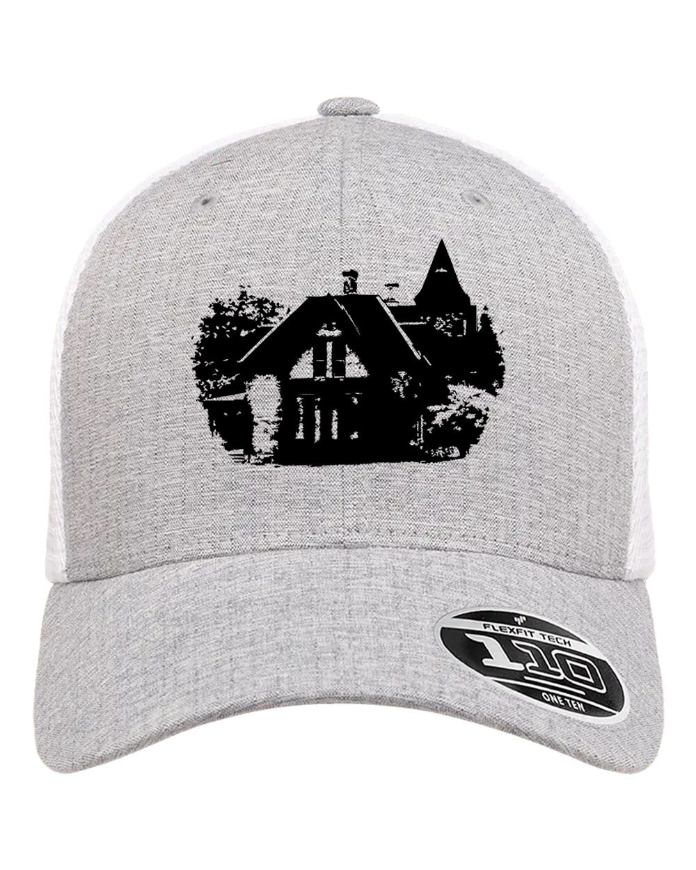 PHGCC Logo Mesh Snap Back Hat | Light Grey Heather & Black