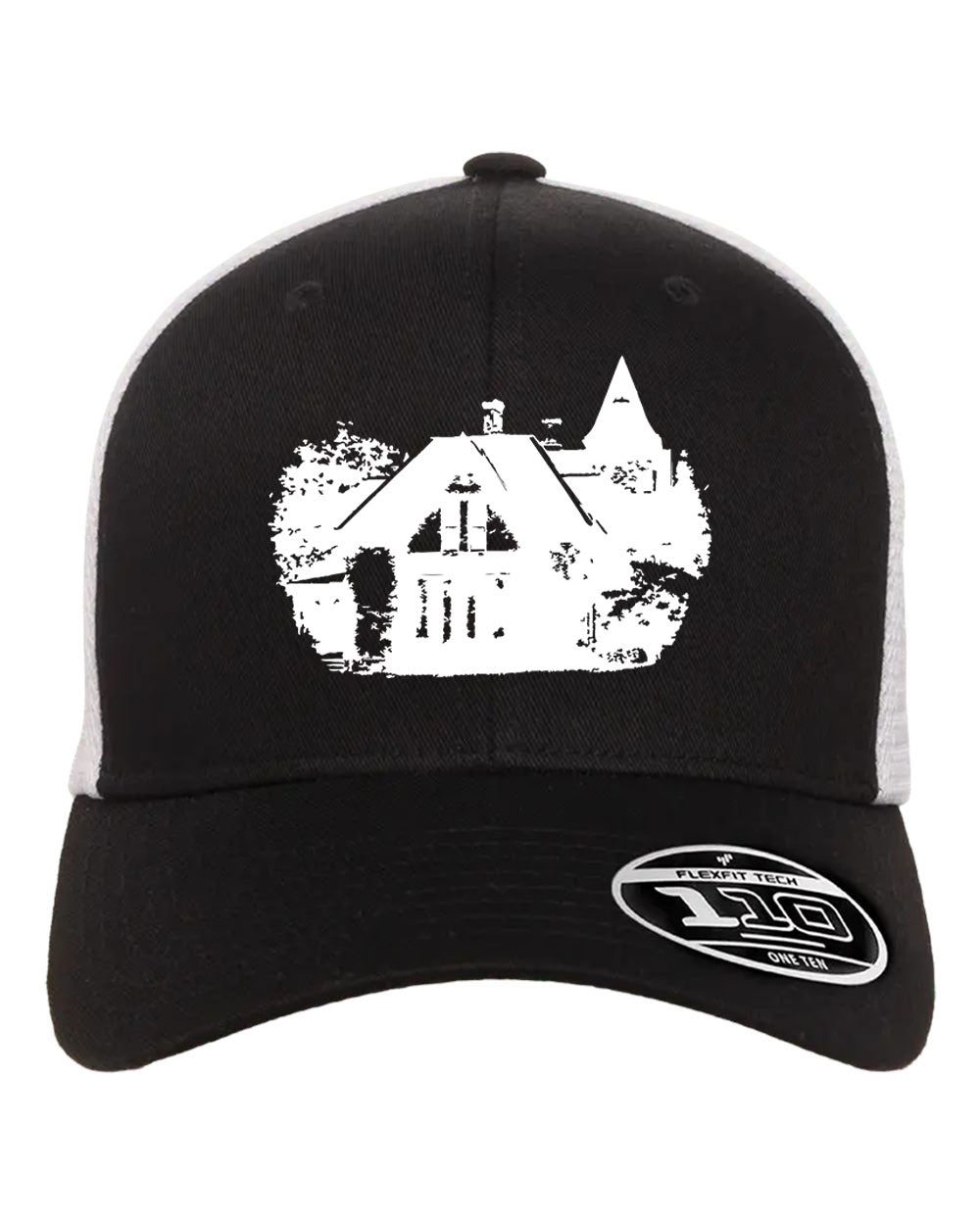PHGCC Logo Mesh Snap Back Hat | Black & White