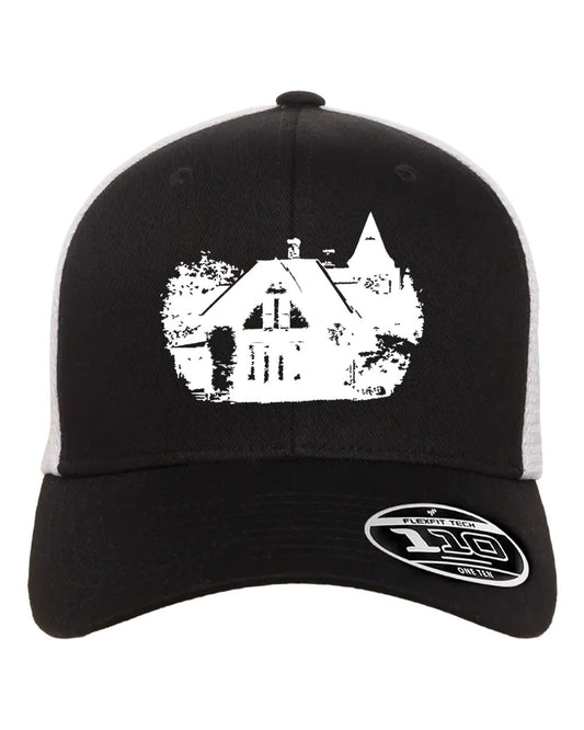 PHGCC Logo Mesh Snap Back Hat | Black & White