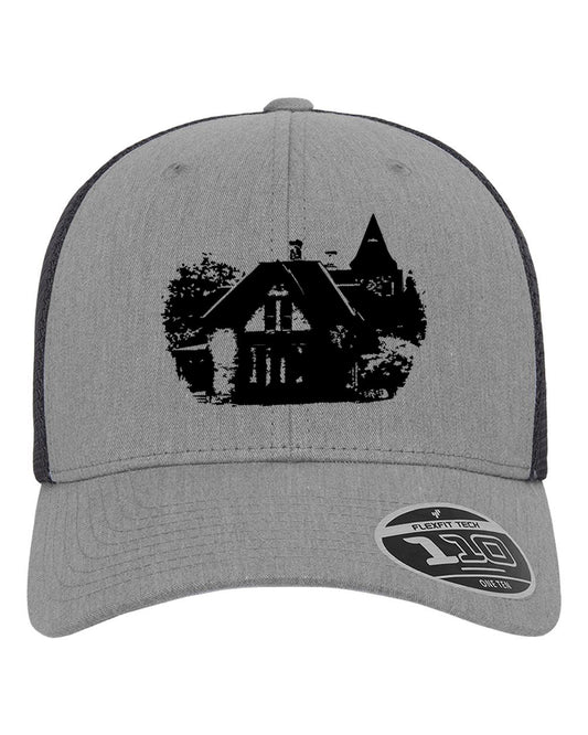 PHGCC Logo Mesh Snap Back Hat | Grey & Black