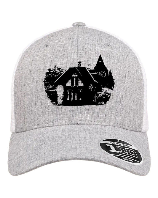 PHGCC Logo Mesh Snap Back Hat | Light Grey Heather & Black