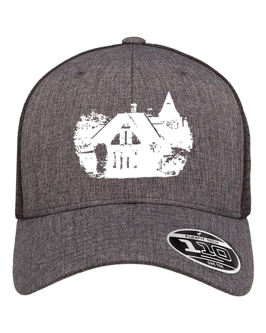 PHGCC Logo Mesh Snap Back Hat | Dark Grey Heather & Black
