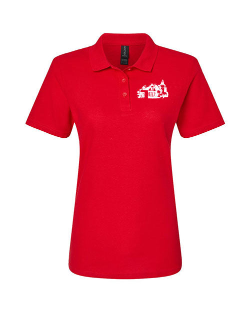 PHGCC Women's Logo Polo | Red