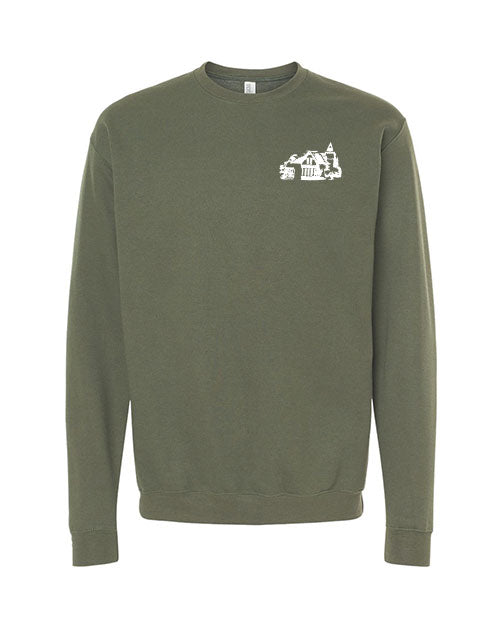 PHGCC Logo Pullover Sweatshirt | Military Green