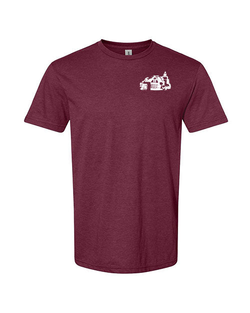 PHGCC Unisex Logo T-Shirt | Heather Maroon